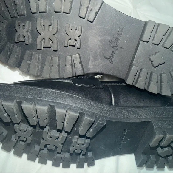 Sam Edelman Black and White Leather Bit Loafers - Picture 4 of 4